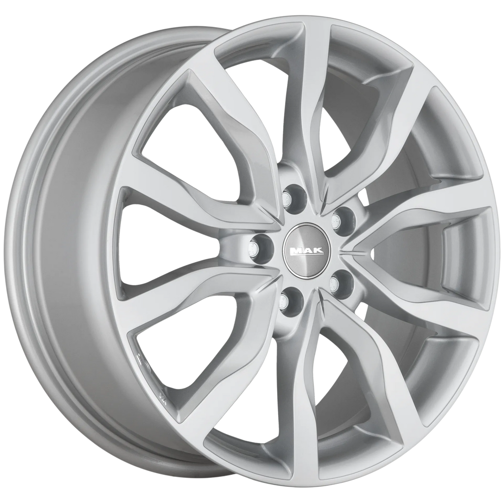 Jante MAK HIGHLANDS - SILVER 9.5x21 5X120 ET 49 CB 72.6