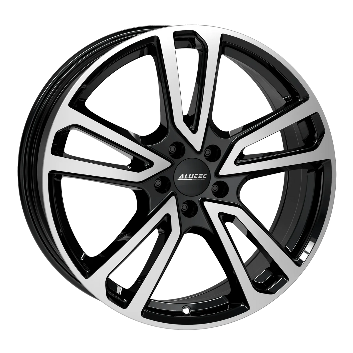 Jante ALUTEC TORMENTA - DIAMANT-SCHWARZ-FRONTPOLIERT 7x17 5X114.3 ET 40 CB 66.1