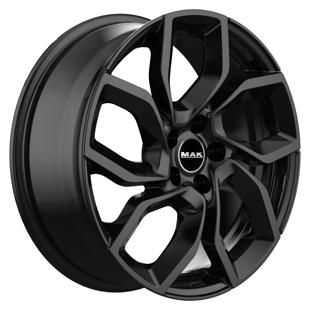 Jante MAK APOLLO - GLOSS BLACK 6x15 5X100 ET 39 CB 57.1