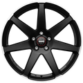 Jante MOMO Seven - MATT BLACK POLISHED 8x18 5X108 ET 42 CB 72.3