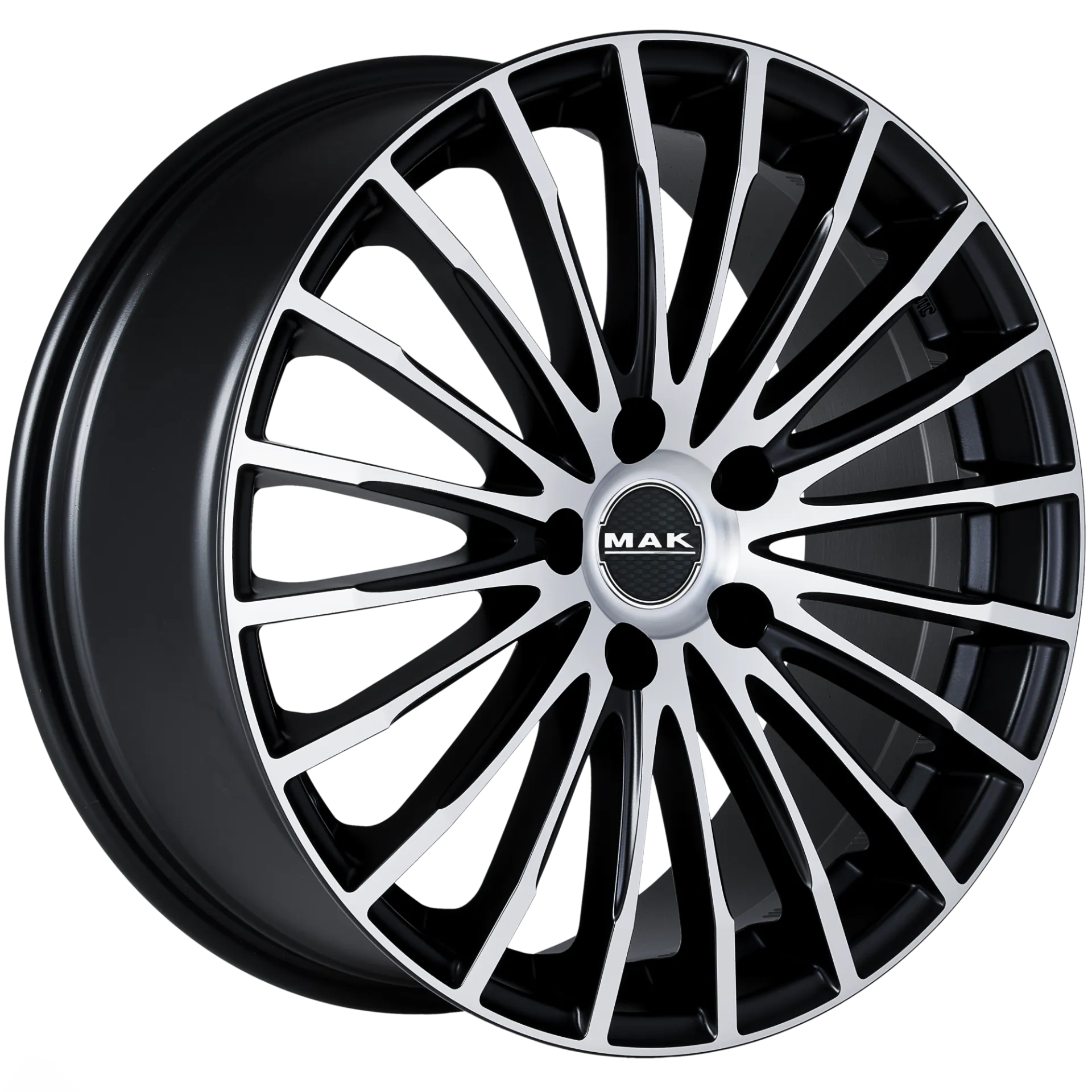 Jante MAK FATALE - ICE BLACK 8.5x19 5X112 ET 32 CB 76