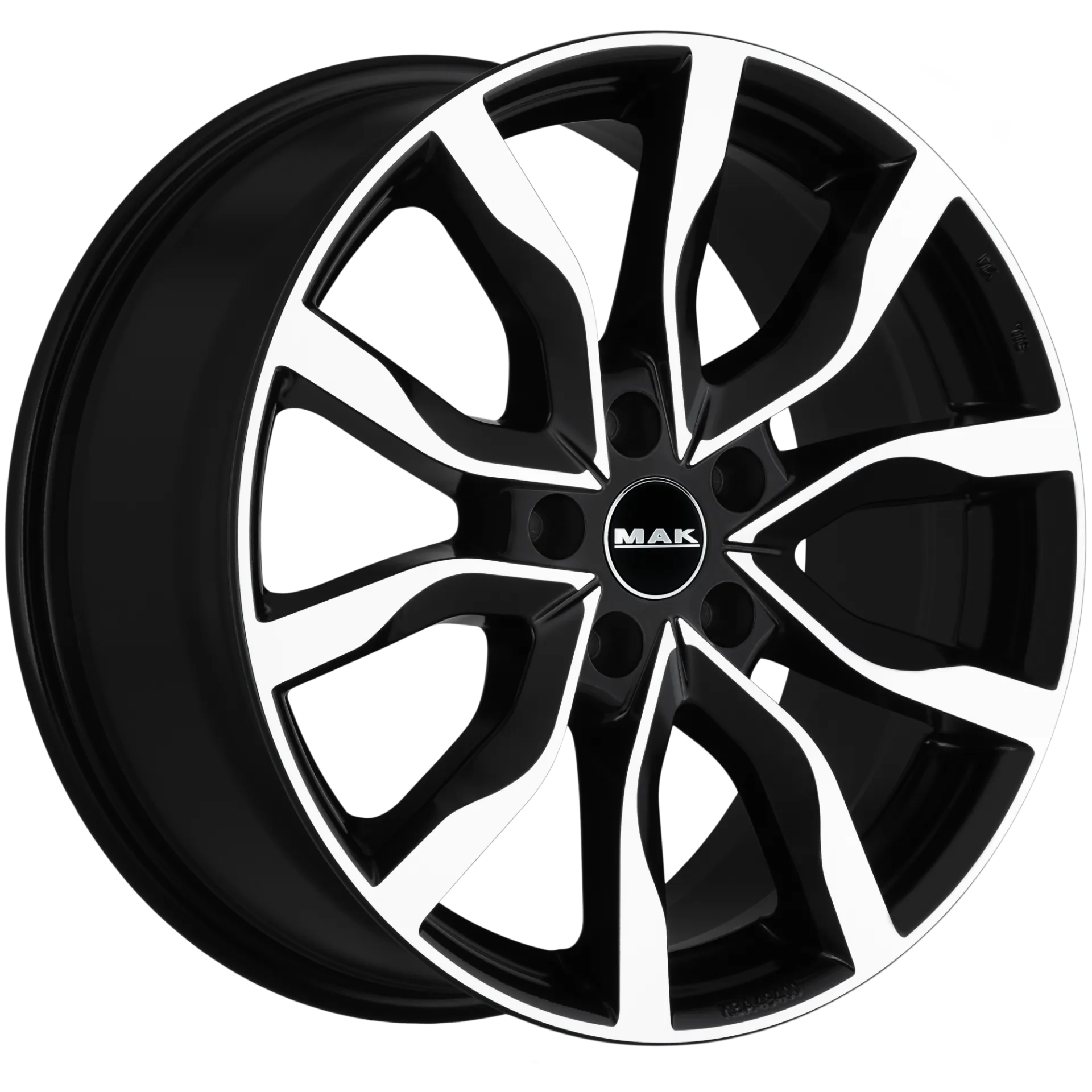 Jante MAK KOLN - BLACK MIRROR 8x18 5X112 ET 30 CB 66.5