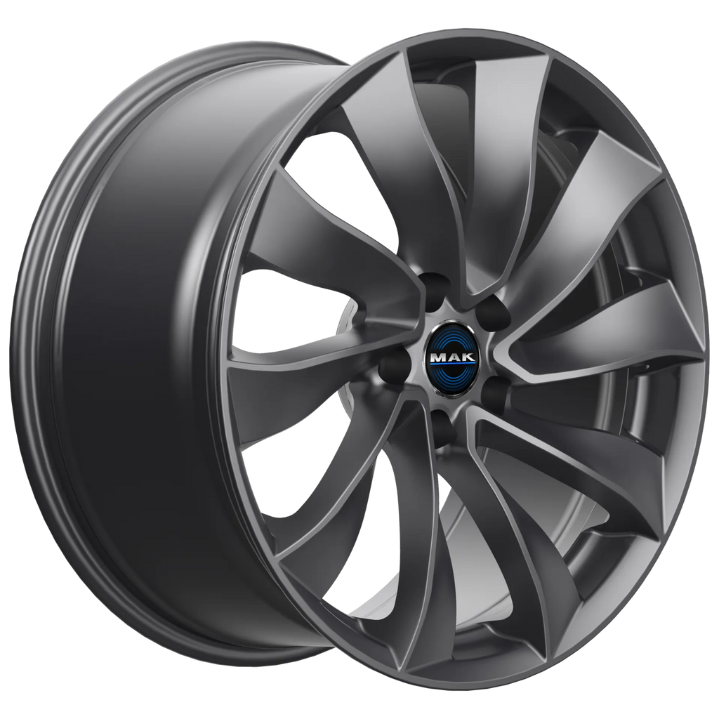 Jante MAK SOLAR - GLOSS GUN METALLIC 8.5x19 5X114.3 ET 38 CB 64.1