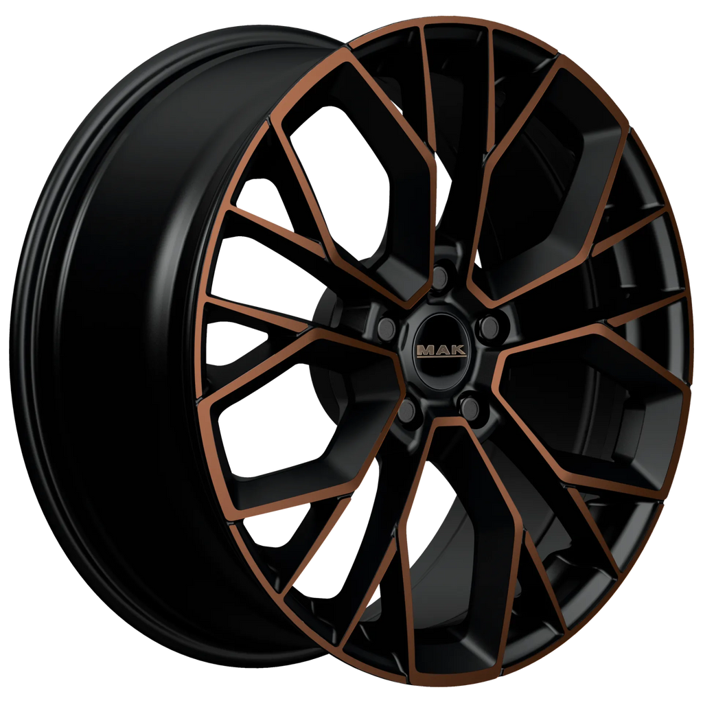 Jante MAK STILO - BLACK & BRONZE 8.5x20 5X112 ET 35 CB 76