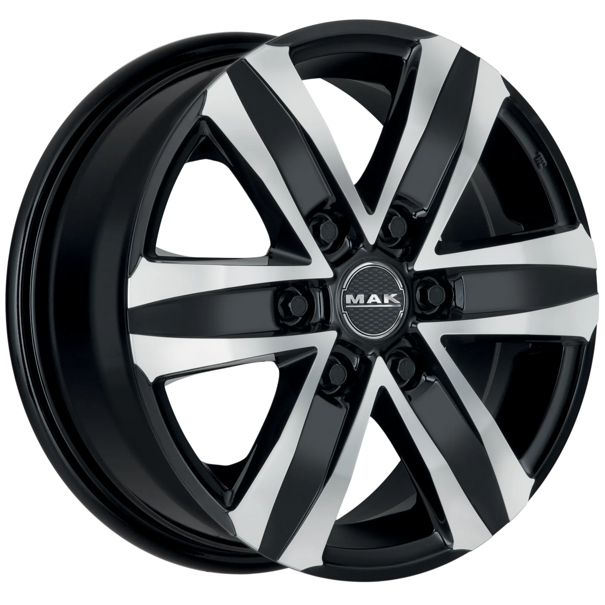 Jante MAK STONE 6 - BLACK MIRROR 8.5x20 6X139.7 ET 45 CB 67.1