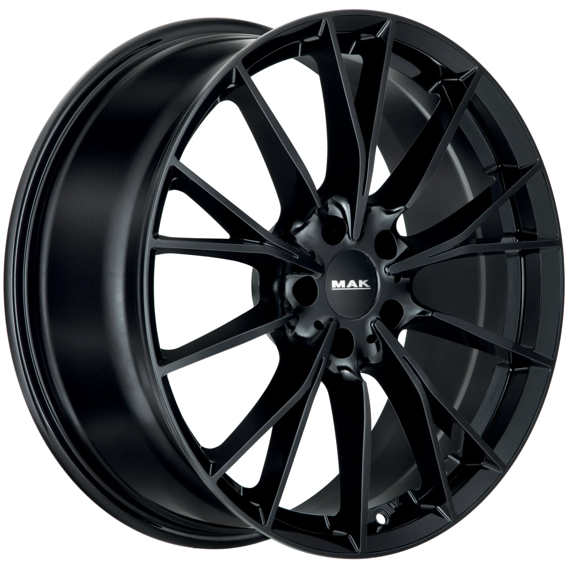 Jante MAK FABRIK - GLOSS BLACK 9x18 5X120 ET 44 CB 72.6