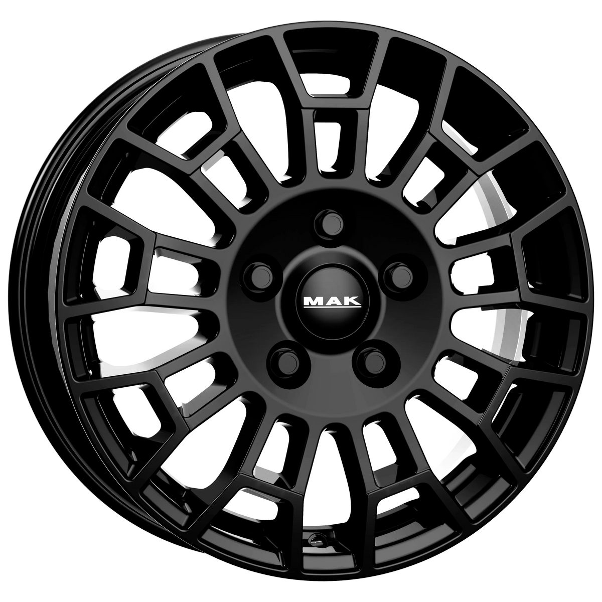 Jante MAK NOMAD - GLOSS BLACK 8.5x20 5X120 ET 55 CB 65.1