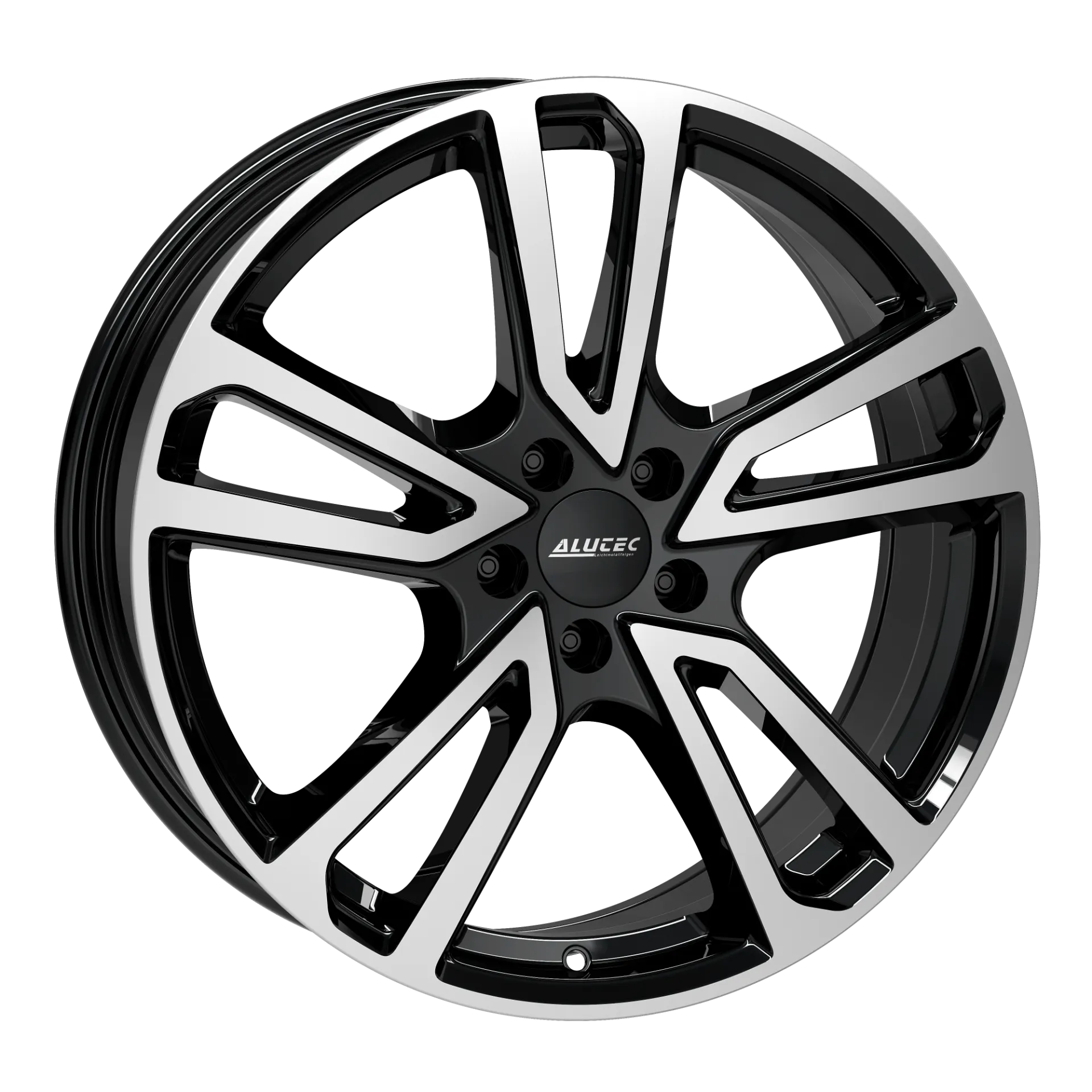 Jante ALUTEC Tormenta - diamond-black frontpolished 7x17 5X112 ET 45 CB 57.1