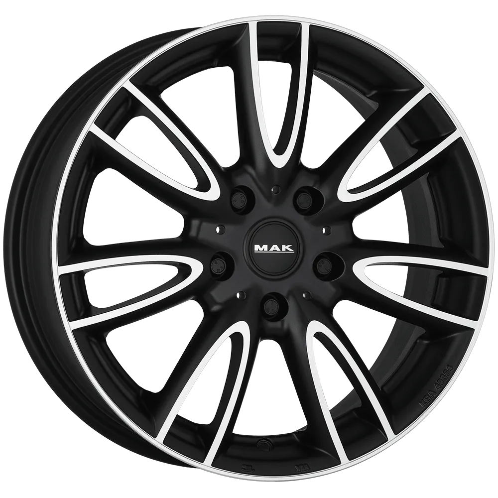 Jante MAK JACKIE W - ICE BLACK 7x17 5X120 ET 50 CB 72.6
