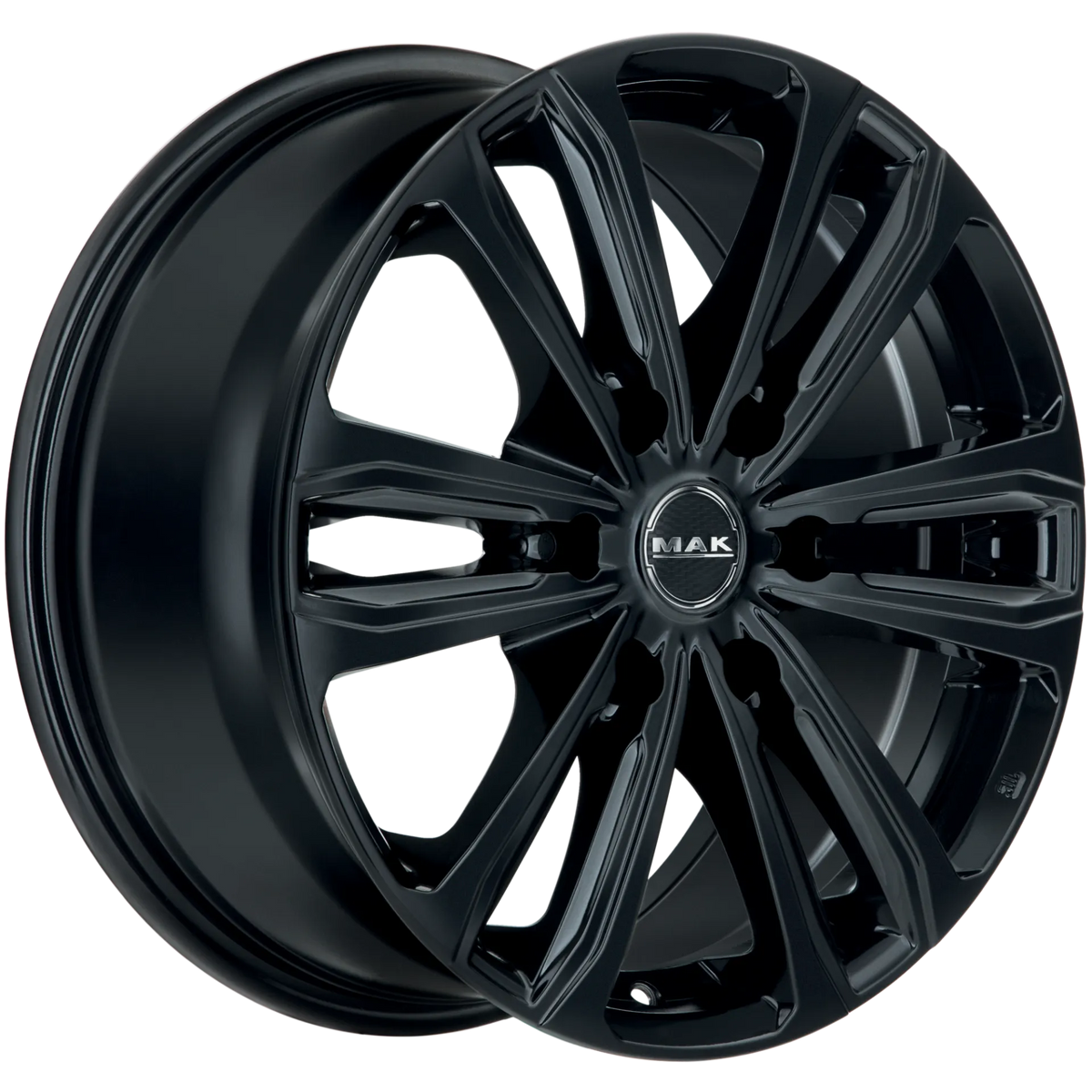 Jante MAK SAFARI 6 - GLOSS BLACK 7.5x17 6X139.7 ET 25 CB 106.20