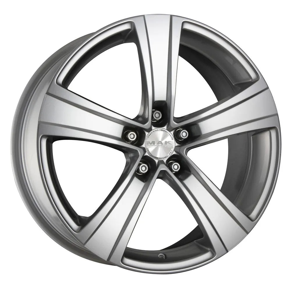 Jante MAK F5 T - SILVER 6.5x15 4X100 ET 35 CB 72