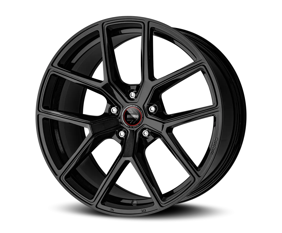 Jante MOMO RF-01 - Stardust Glossy Black 8.5x19 5X112 ET 40 CB 66.6