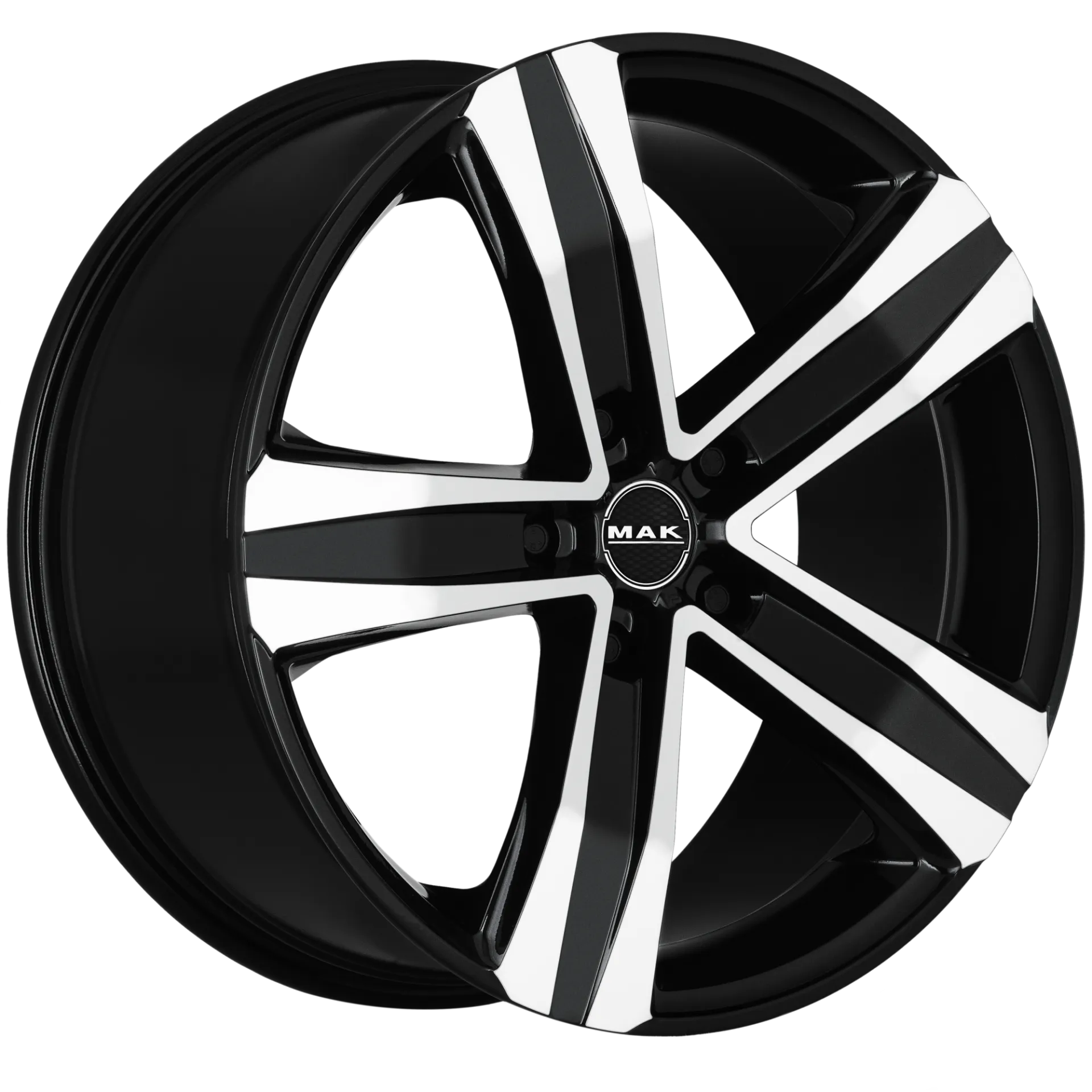 Jante MAK STONE 5 3 - BLACK MIRROR 6.5x15 5X160 ET 52 CB 65.1