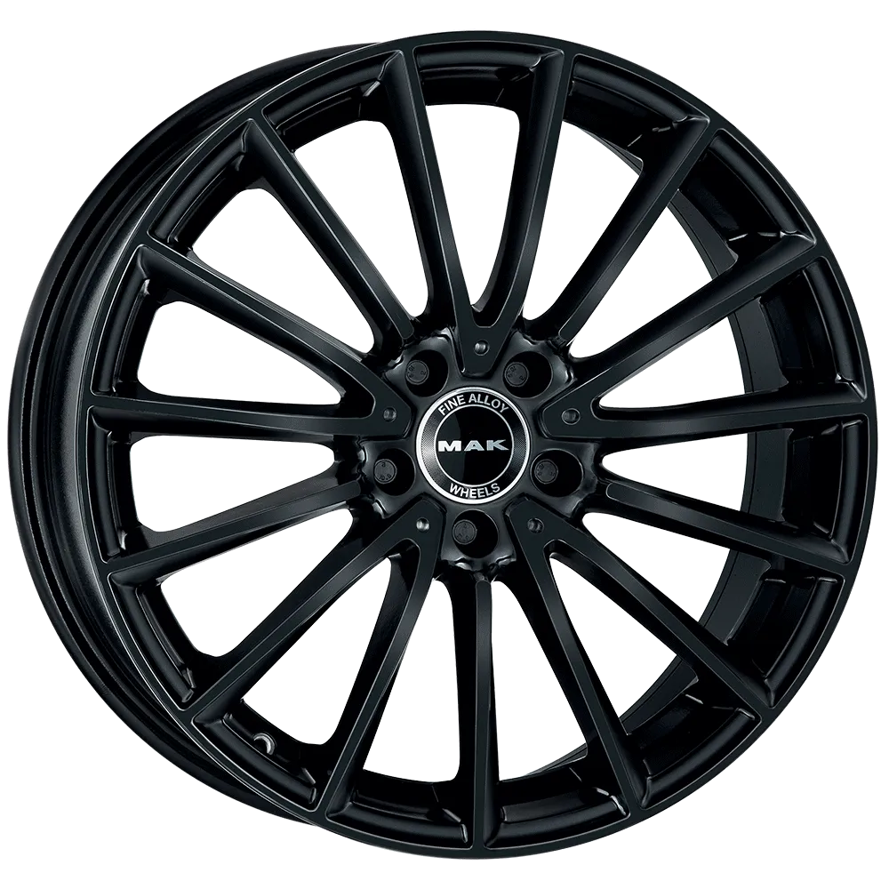Jante MAK KOMET - GLOSS BLACK 9x18 5X112 ET 50 CB 66.6