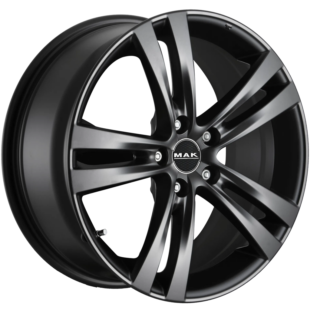 Jante MAK ZENITH - MATT BLACK 6.5x16 5X114.3 ET 40 CB 76