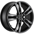 Jante MAK ZENITH - MATT BLACK 6.5x16 5X114.3 ET 40 CB 76