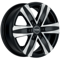 Jante MAK STONE 6 W - BLACK MIRROR 6.5x16 6X139.7 ET 55 CB 93.1