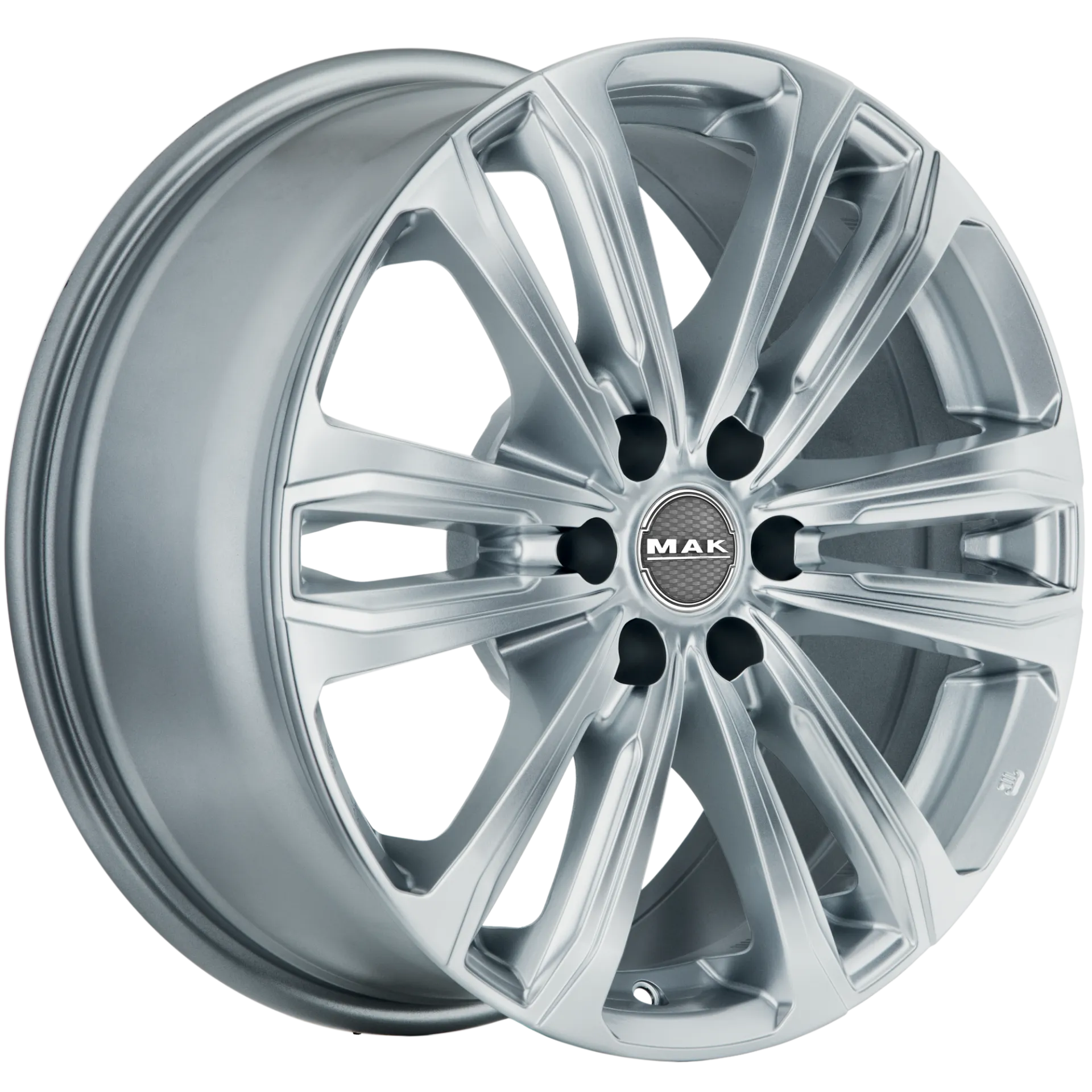 Jante MAK SAFARI 6 - SILVER 7.5x17 6X139.7 ET 30 CB 112