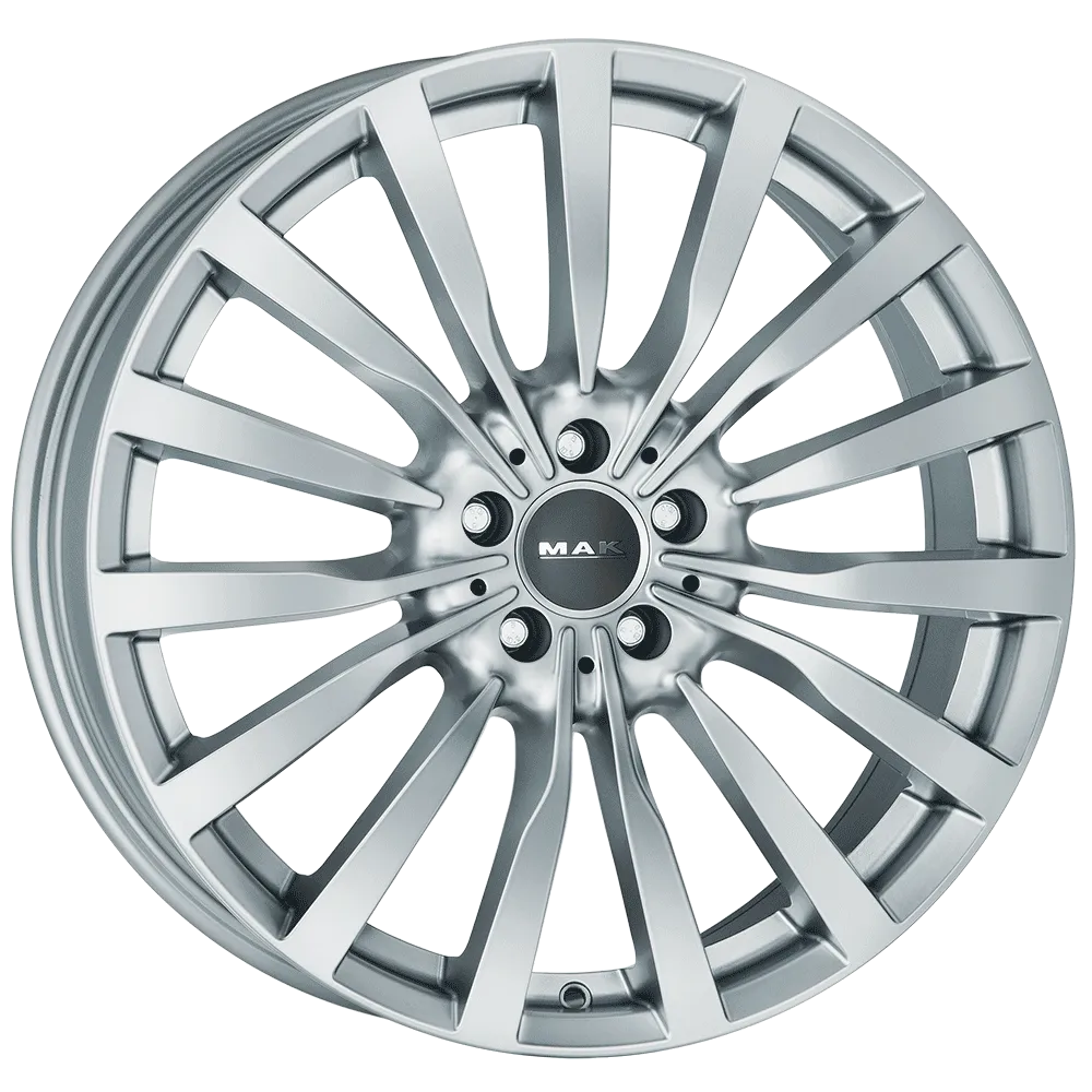 Jante MAK KRONE - SILVER 9.5x19 5X112 ET 39 CB 66.6
