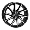 Jante ALUTEC SINGA - DIAMANT-SCHWARZ-FRONTPOLIERT 6x15 4X100 ET 39 CB 56,6