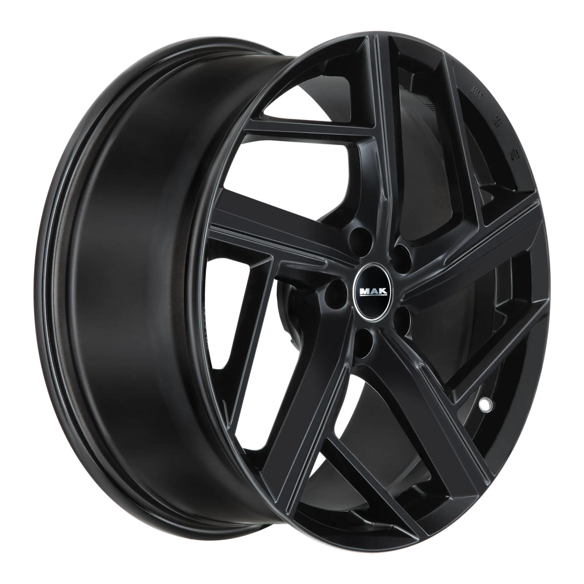 Jante MAK QVATTRO - GLOSS BLACK 8x18 5X112 ET 26 CB 66.45