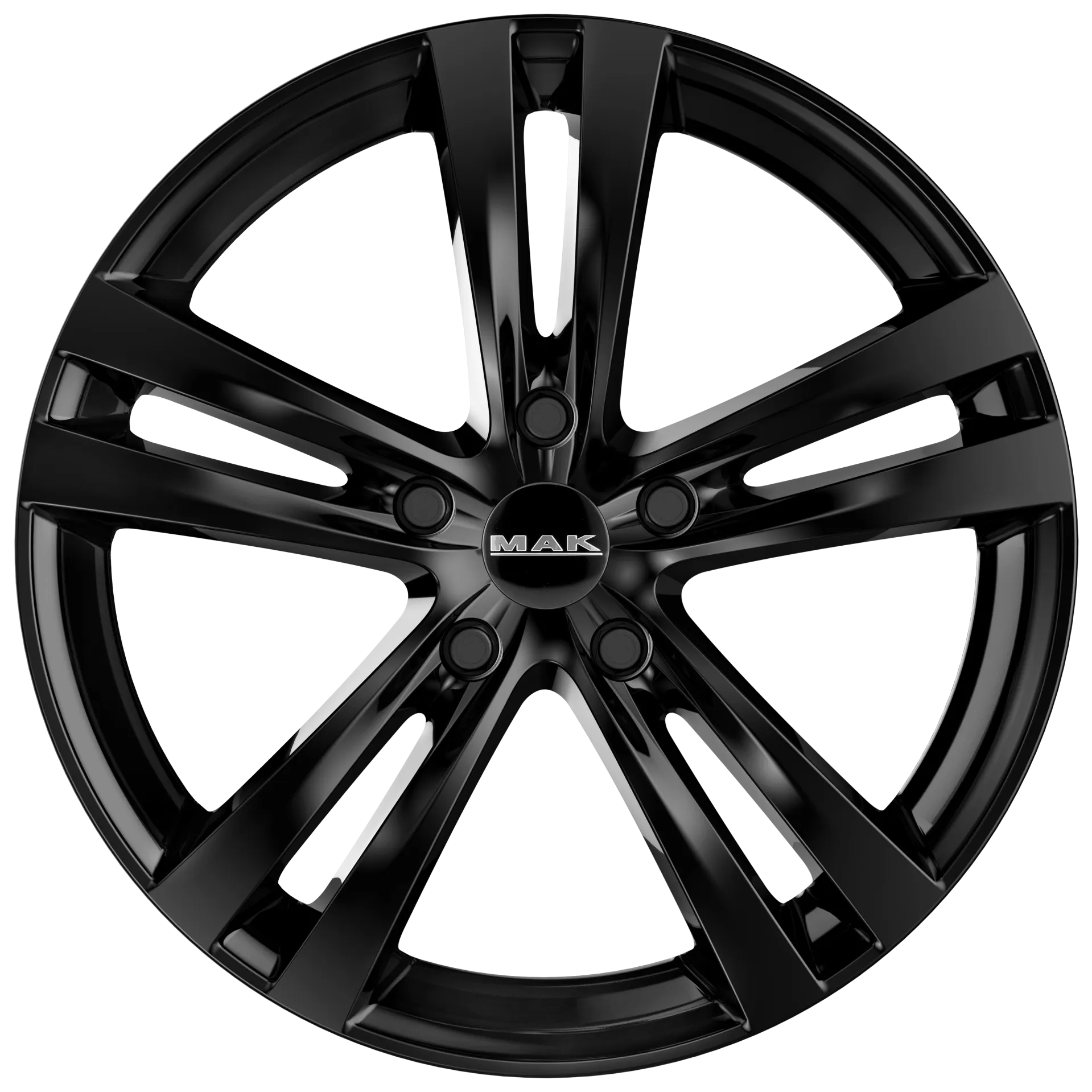 Jante MAK ZENITH - GLOSS BLACK 6.5x15 5X112 ET 42 CB 76