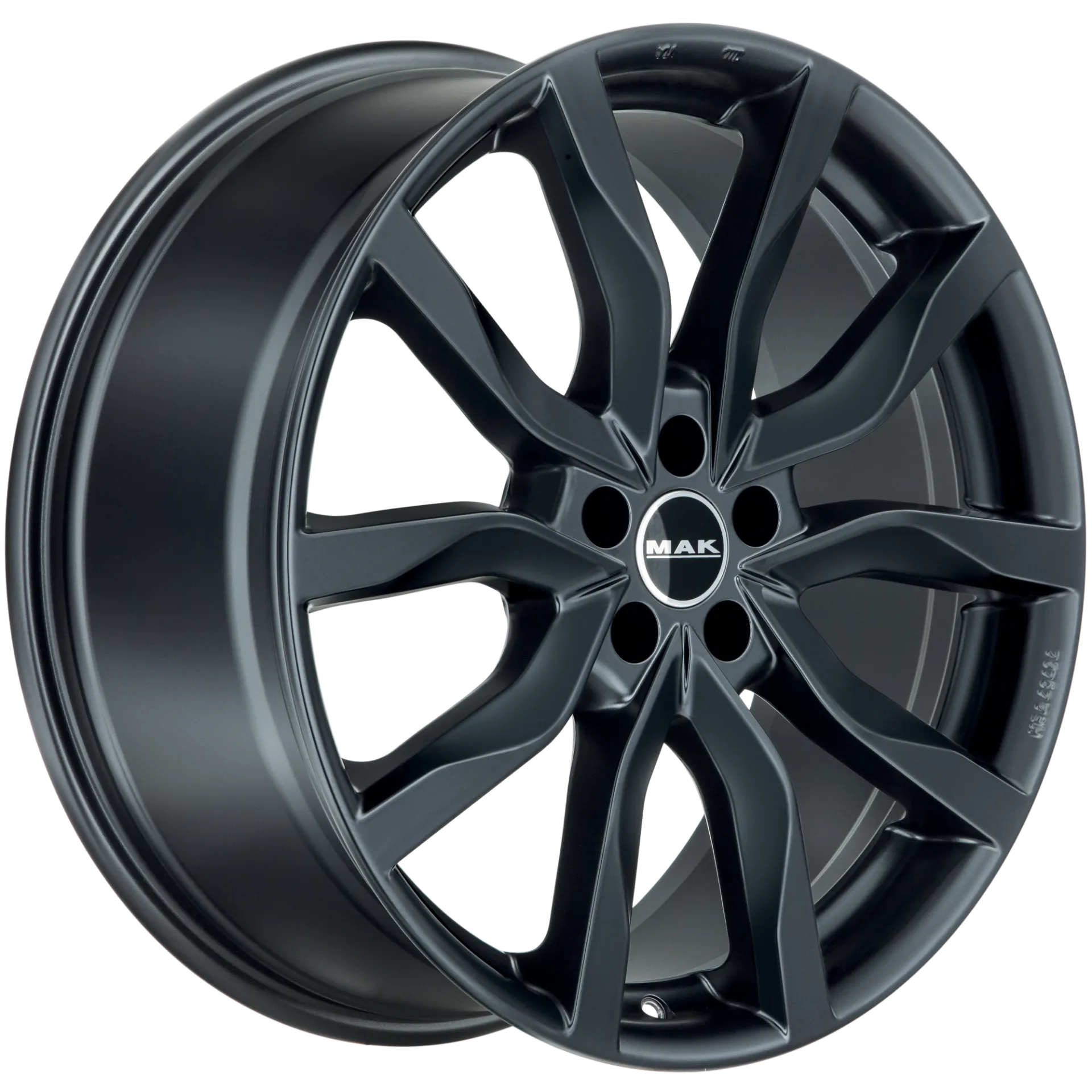 Jante MAK KOLN - MATT BLACK 8x17 5X112 ET 30 CB 66.5