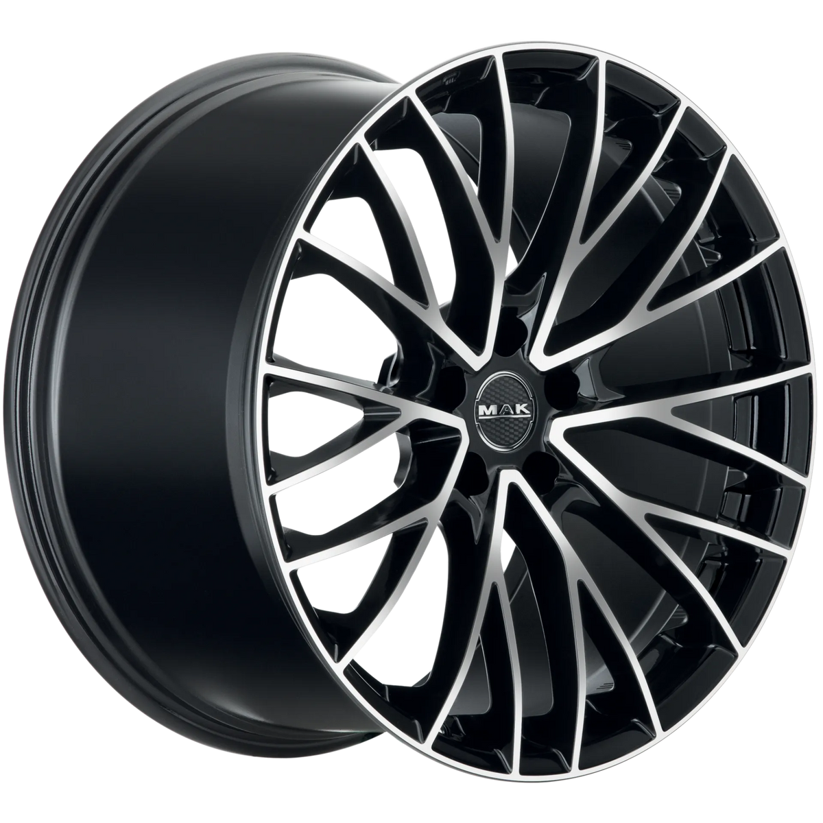 Jante MAK SPECIALE-D - BLACK MIRROR 11.5x23 5X128 ET 56 CB 75.1