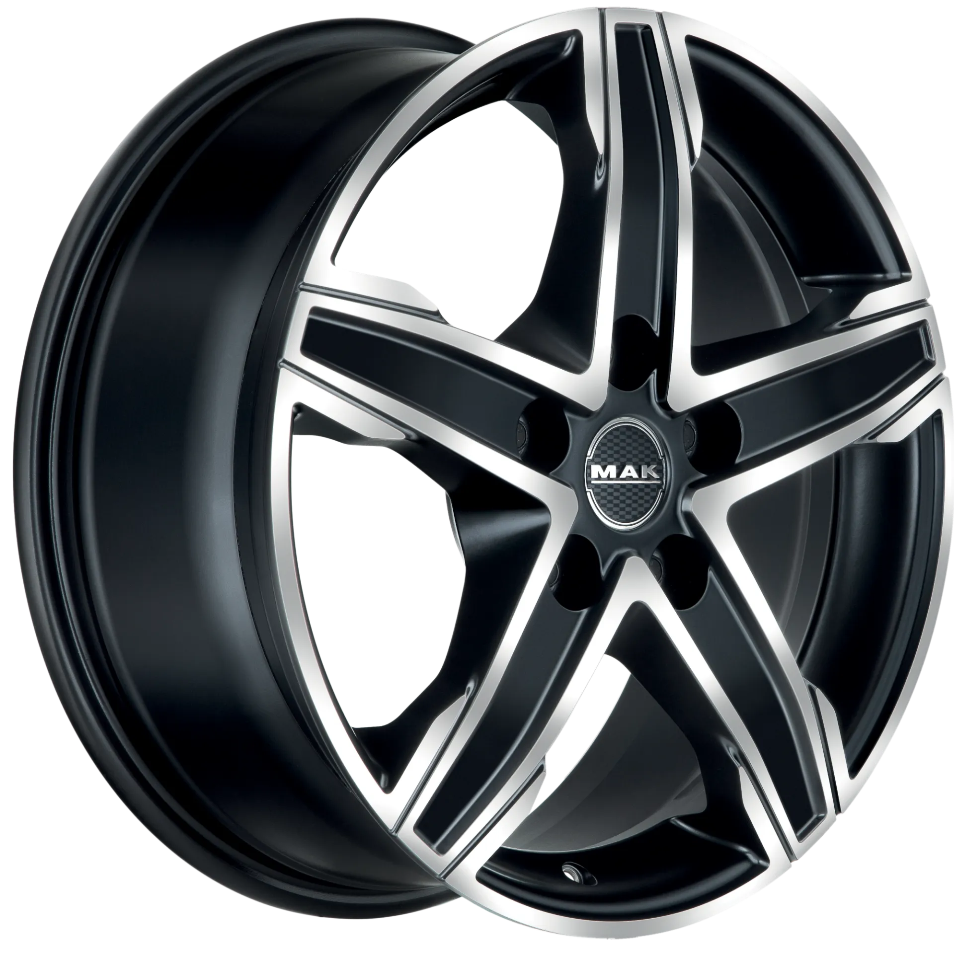 Jante MAK KING5 - ICE BLACK 7x16 5X108 ET 46 CB 65.1