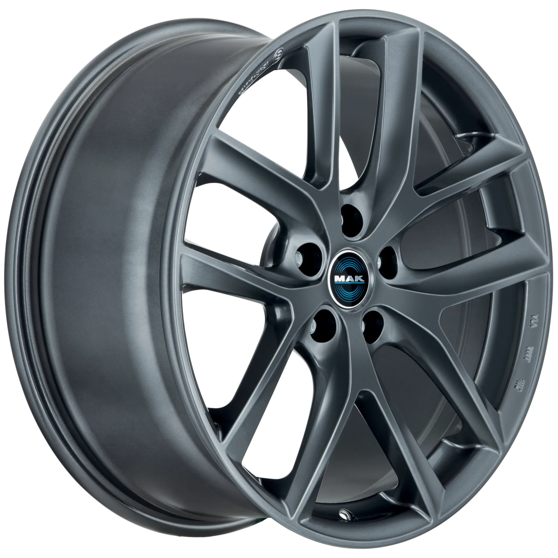 Jante MAK VOLTAGE - GLOSS GUN METALLIC 8.5x18 5X114.3 ET 40 CB 64.1
