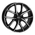 Jante ALUTEC Aveleno - diamond-black frontpolished 8x18 5X120 ET 50 CB 65.1