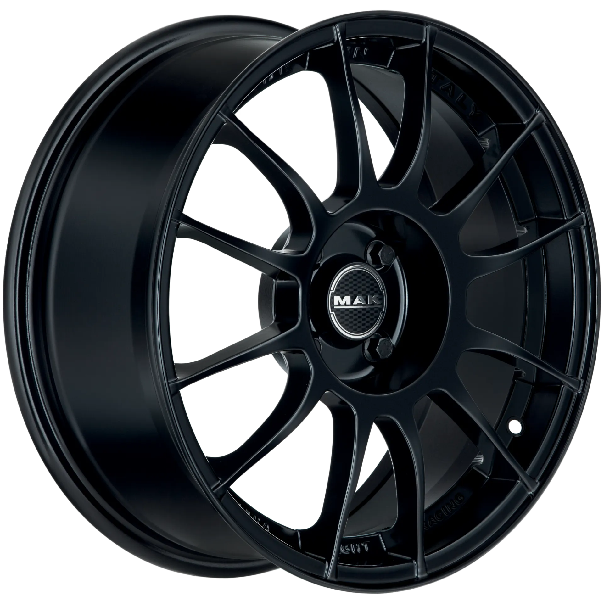 Jante MAK XLR - GLOSS BLACK 7x17 5X114.3 ET 35 CB 76