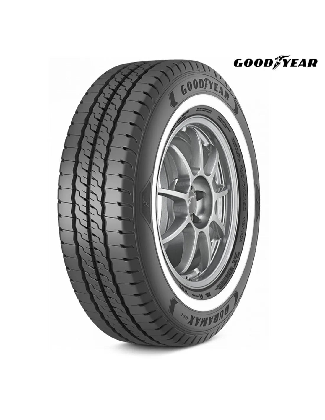 Anvelope vara 195/75R16C GOODYEAR DURAMAX G2 107R (D,C,73) DOT 2023