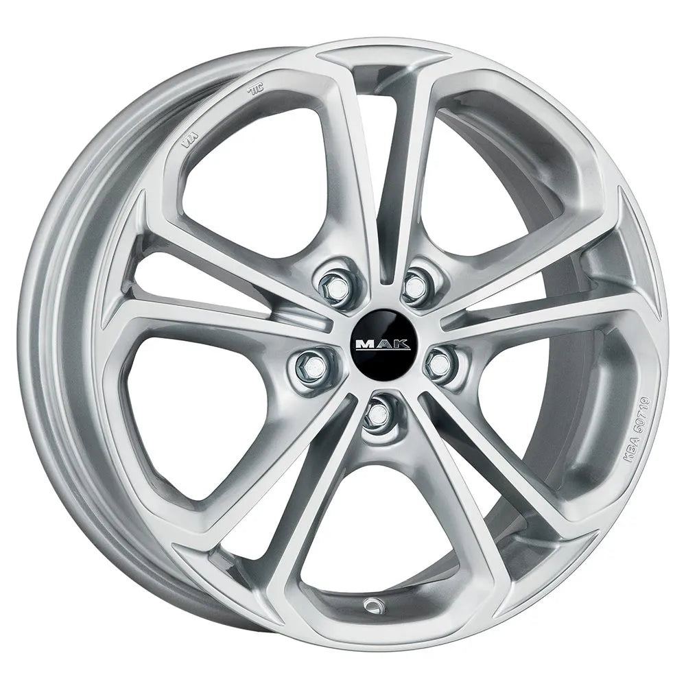 Jante MAK HESSEN - SILVER 7x17 5X120 ET 41 CB 67.1