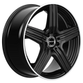 Jante MAK LEWIS - GLOSS BLACK MIRROR RING 9x18 5X112 ET 42 CB 66.6
