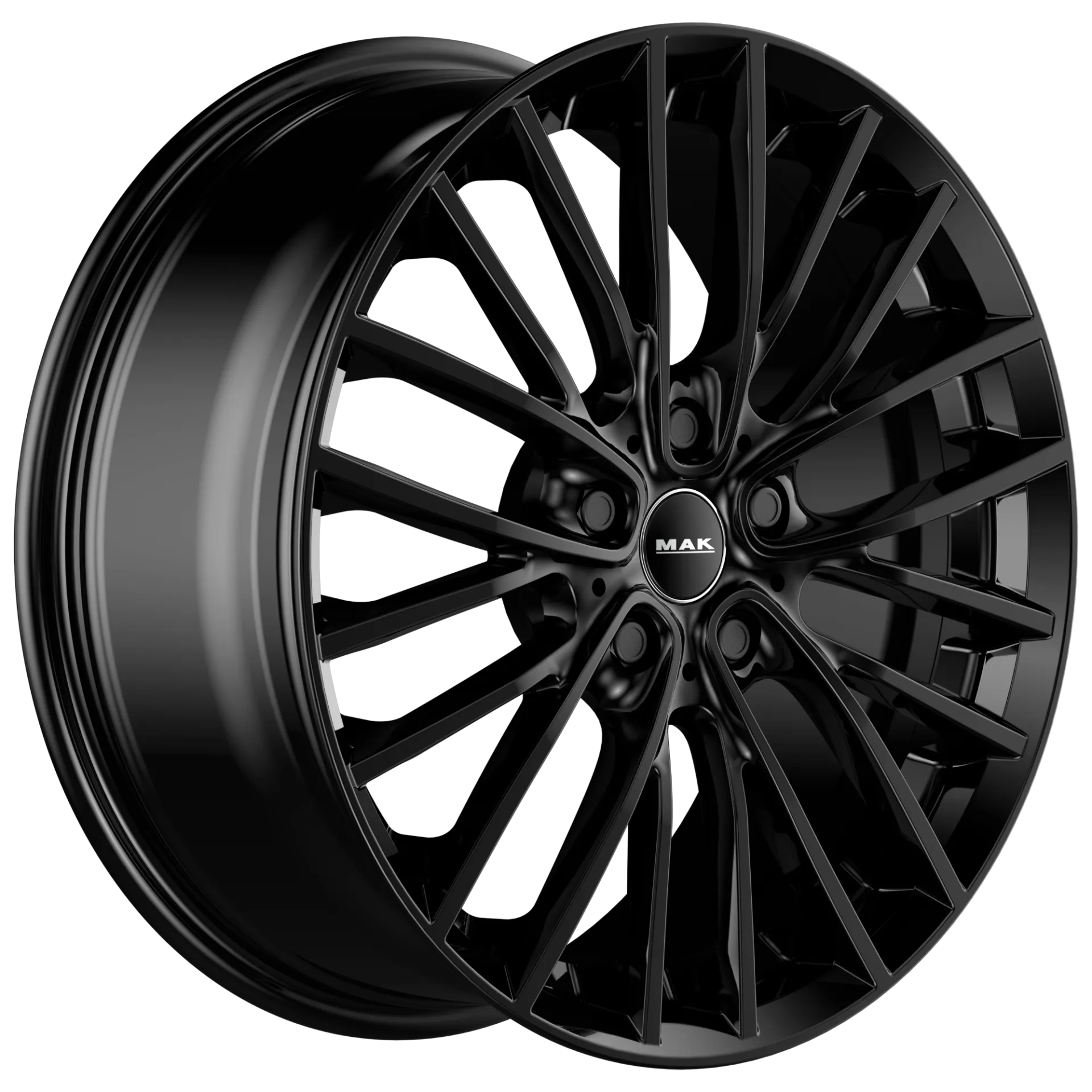 Jante MAK CHELSEA - GLOSS BLACK 7.5x18 5X112 ET 42 CB 66.6