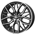 Jante MOMO Spider - Matt Black Polished 8.5x19 5X110 ET 30 CB 65.1