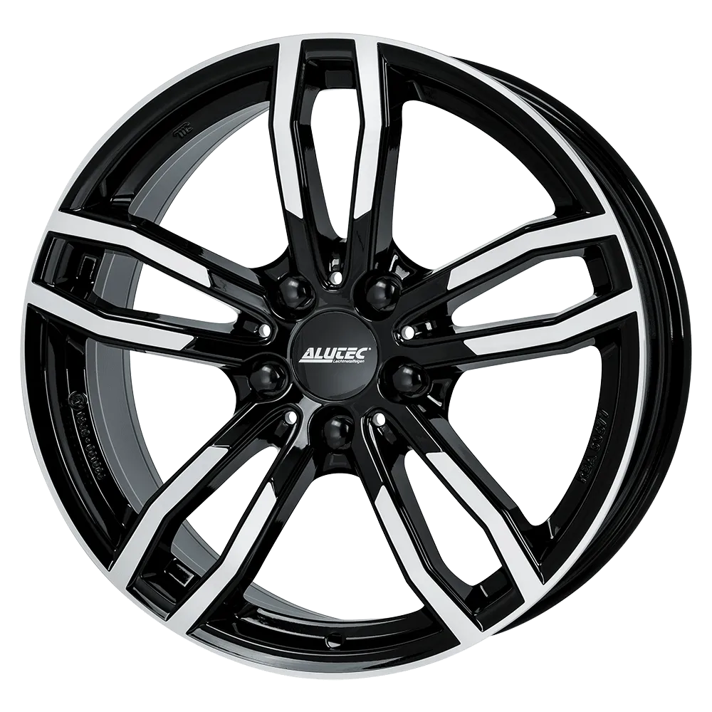 Jante ALUTEC DRIVE - DIAMANT-SCHWARZ-FRONTPOLIERT 7.5x17 5X120 ET 43 CB 72.6