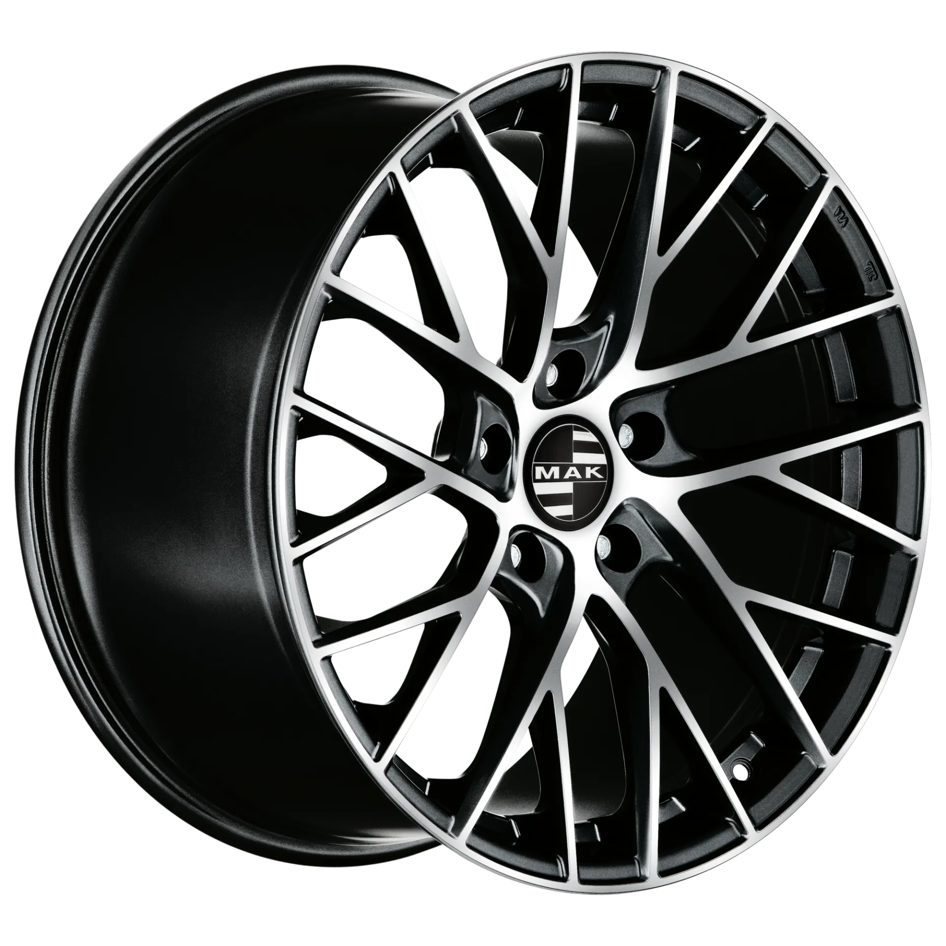 Jante MAK MONACO - BLACK MIRROR 8.5x19 5X130 ET 55 CB 71.6