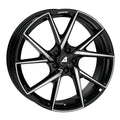 Jante ALUTEC ADX.01 - diamond-black frontpolished 7x17 4X108 ET 32 CB 65.1