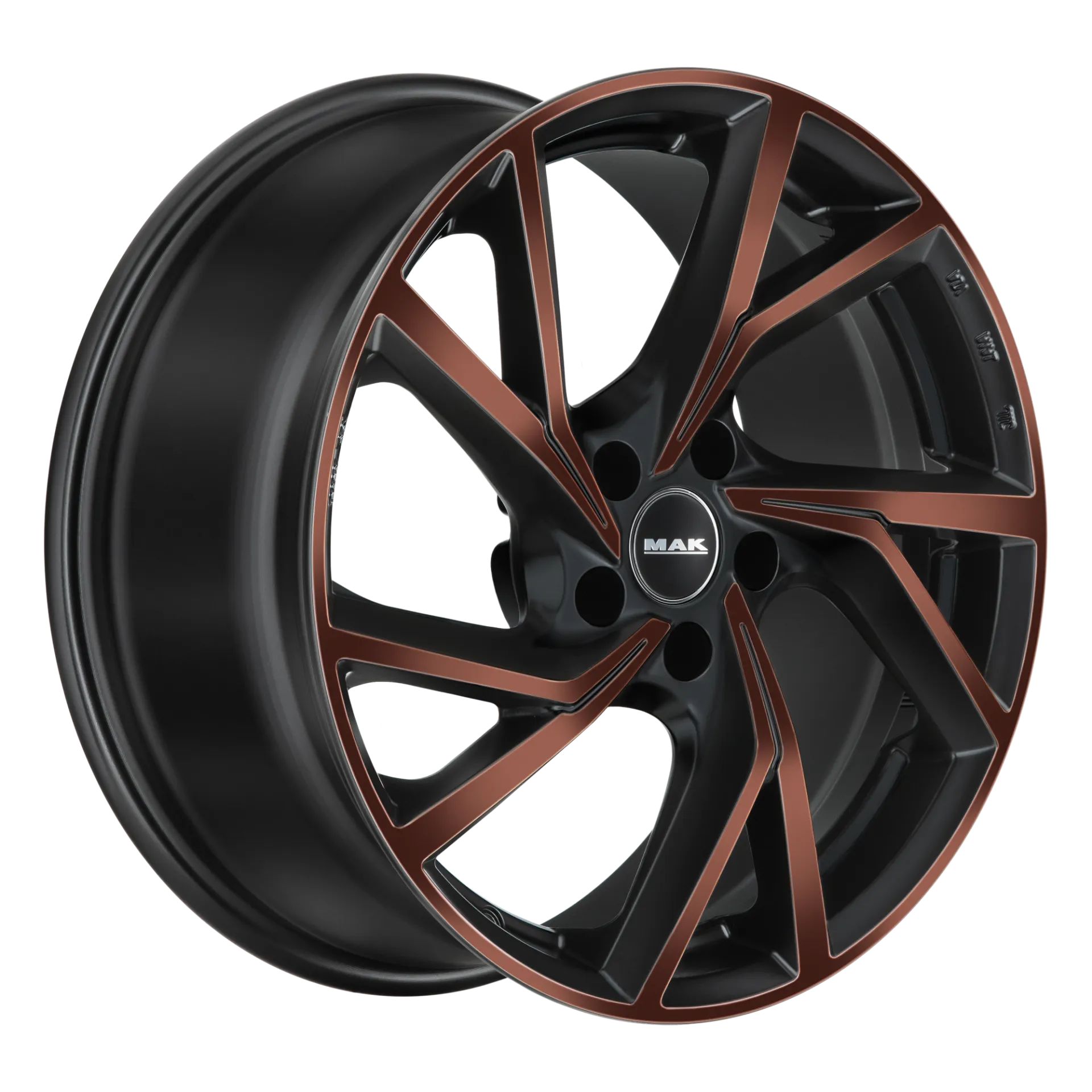Jante MAK KASSEL - BLACK & BRONZE 8.5x20 5X112 ET 38 CB 66.45