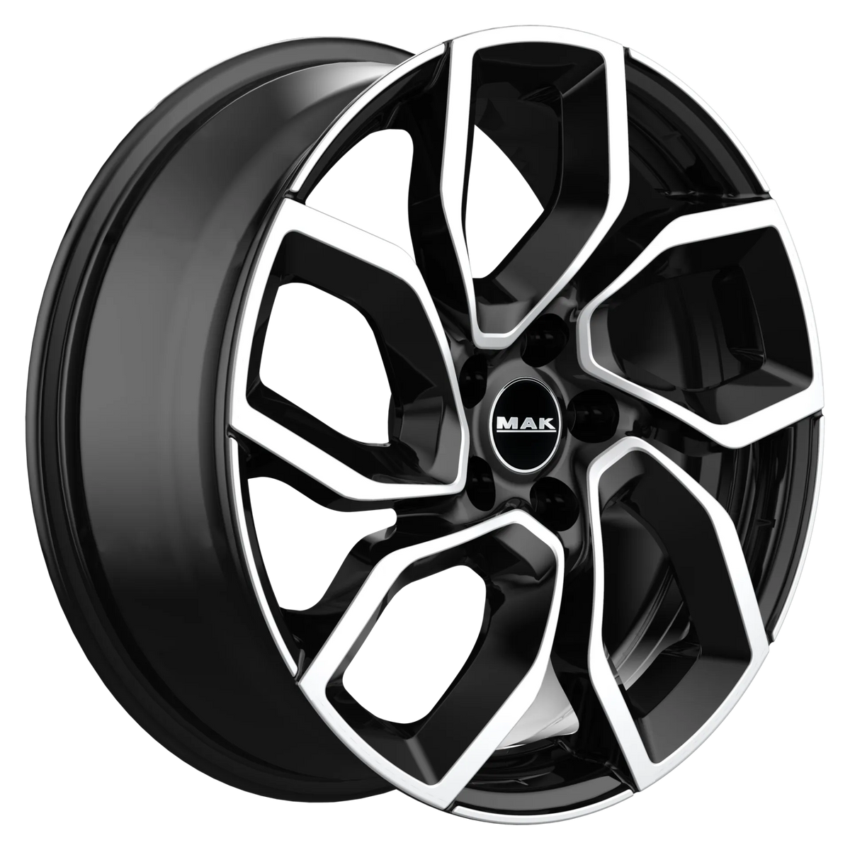 Jante MAK APOLLO - BLACK MIRROR 7x17 4X108 ET 20 CB 65.1