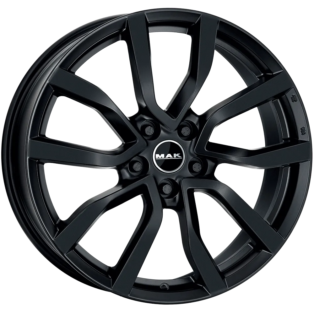 Jante MAK MIDLANDS - MAT BLACK 9.5x21 5X120 ET 49 CB 72.6