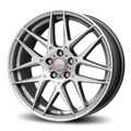 Jante MOMO Competizione - Matt Titan Silver Polished 8x19 5X108 ET 42 CB 72.3