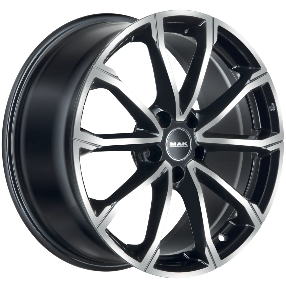 Jante MAK DaVinci - BLACK MIRROR 6.5x17 5X100 ET 39 CB 57.1