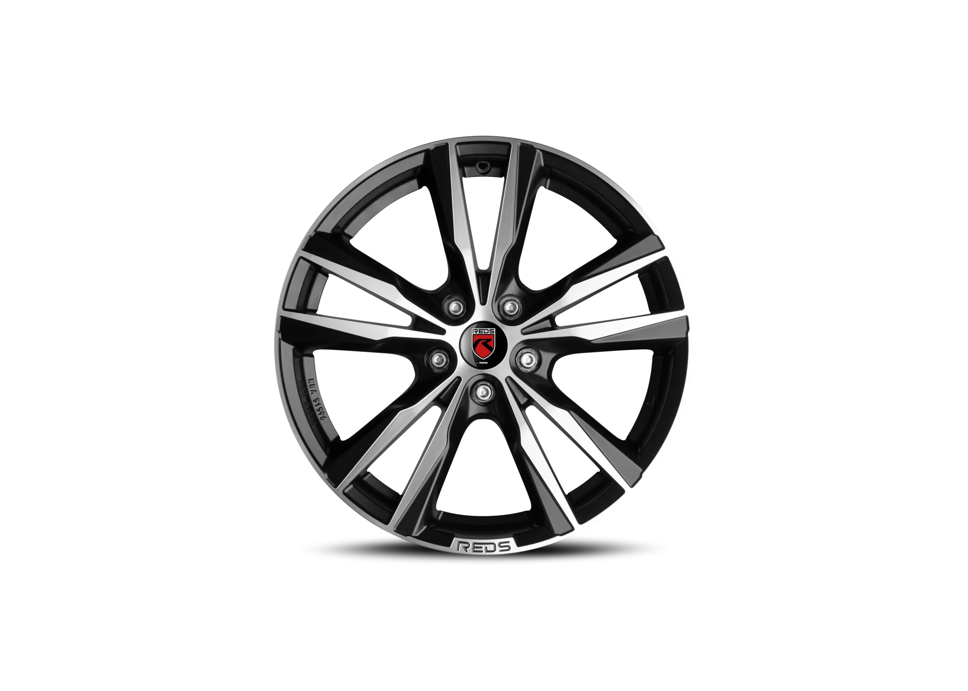Jante REDS K2 HD - Matt Black Polished 8x18 5X110 ET 30 CB 65.1