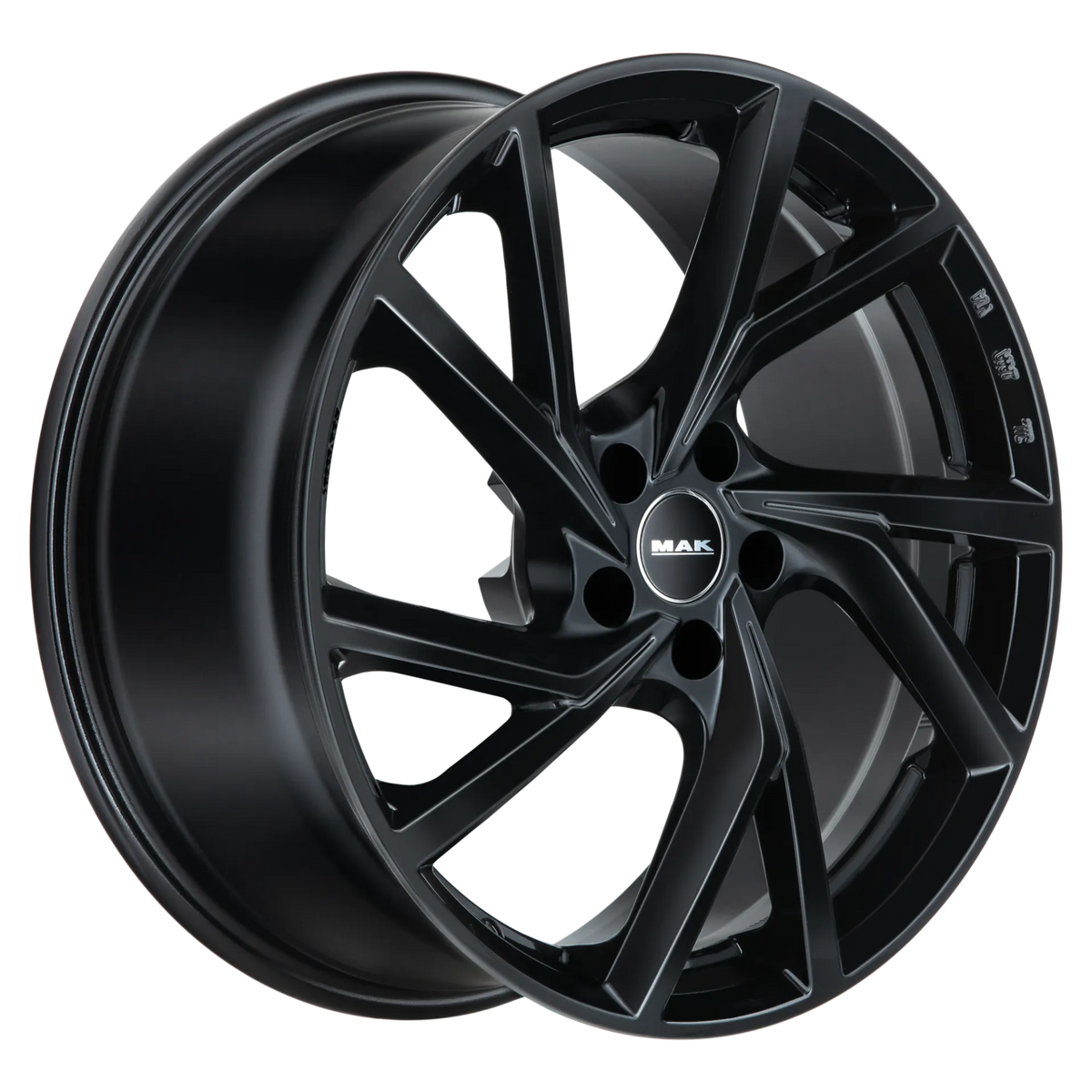 Jante MAK KASSEL - GLOSS BLACK 8x20 5X108 ET 45 CB 72