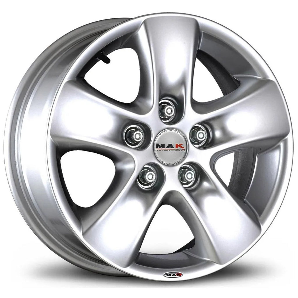 Jante MAK HD! - HYPER SILVER 6.5x16 5X112 ET 45 CB 76