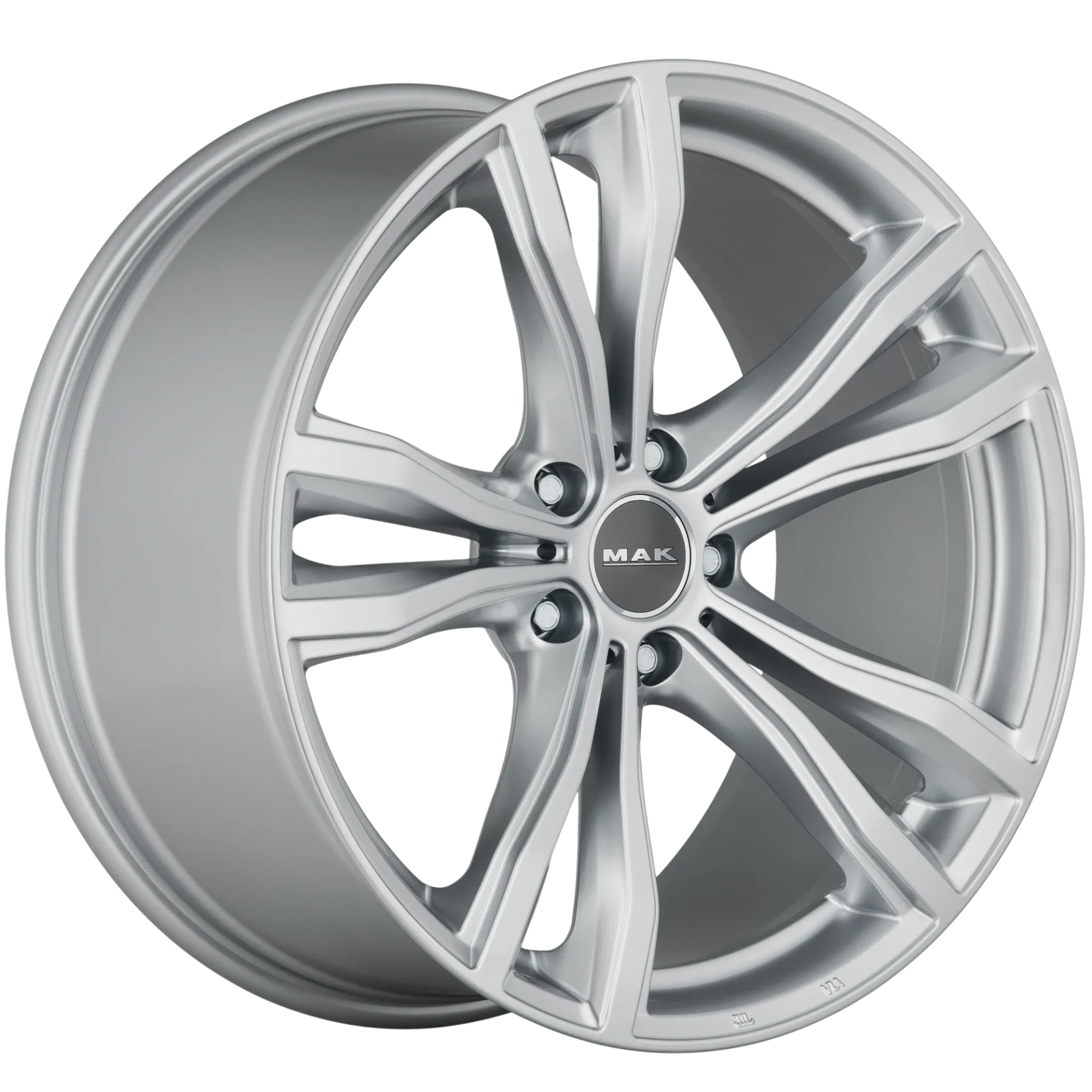 Jante MAK X-MODE - SILVER 9x20 5X112 ET 35 CB 66.6