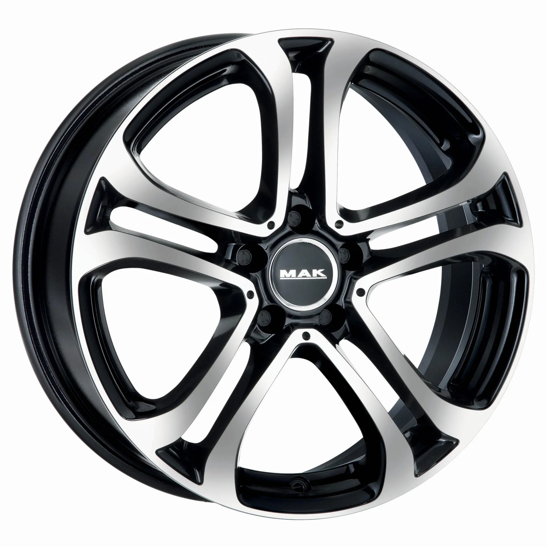 Jante MAK STUTTGART - BLACK MIRROR 8x17 5X112 ET 35 CB 66.6